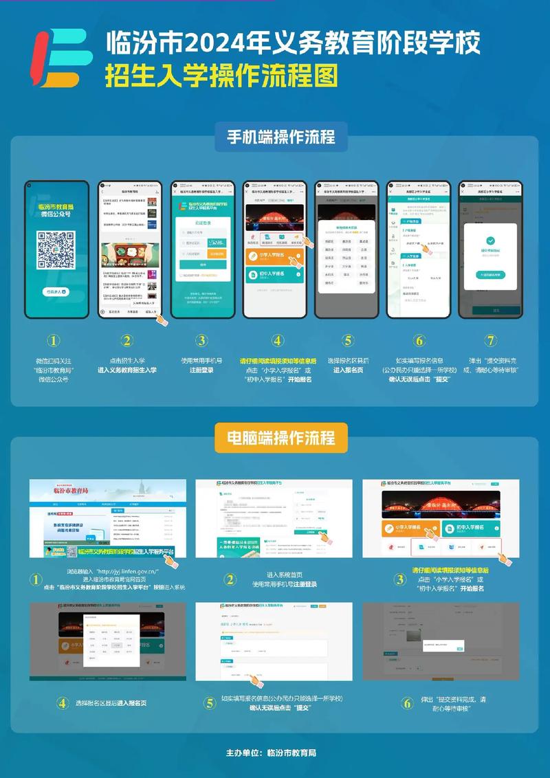2024年小升初官方报名系统操作流程图
