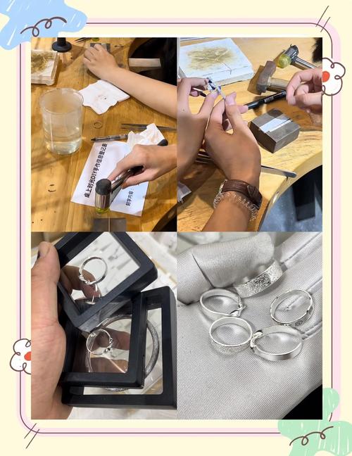 手工银饰店主私域朋友圈日常截图