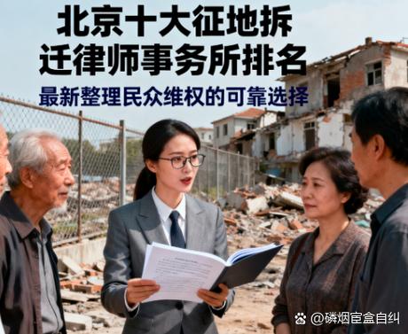 北京拆迁补偿谈判现场律师与当事人示意图