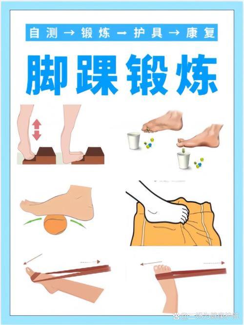 运动前的手腕脚踝热身动作