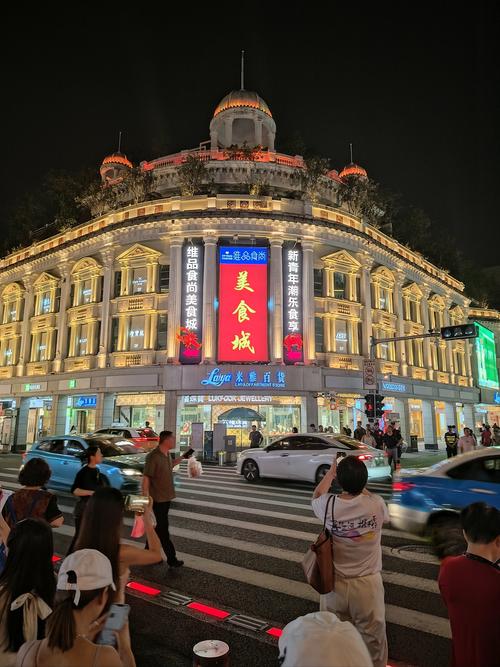 厦门中山路夜景地图