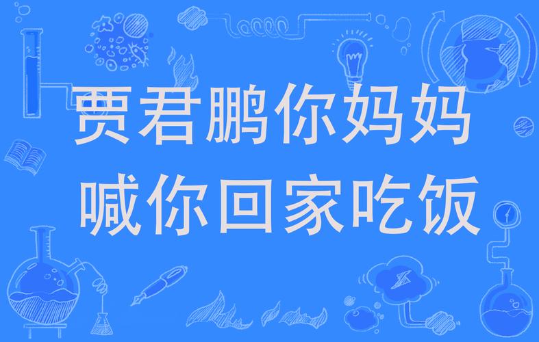 2009年贾君鹏你妈喊你回家吃饭网络狂欢截图