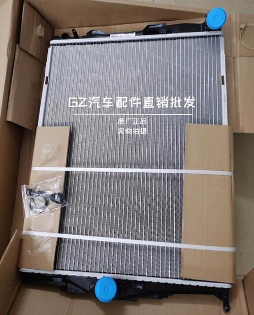 汽车发动机舱原厂散热器盖实物图