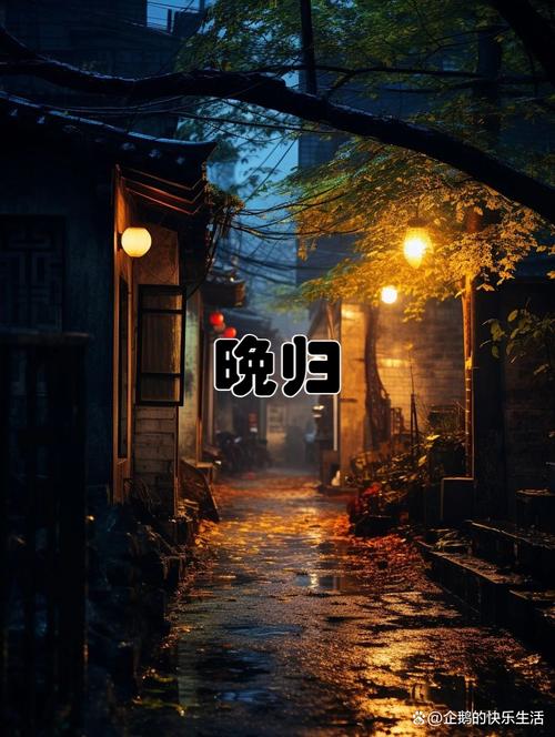 晚上回家的念想