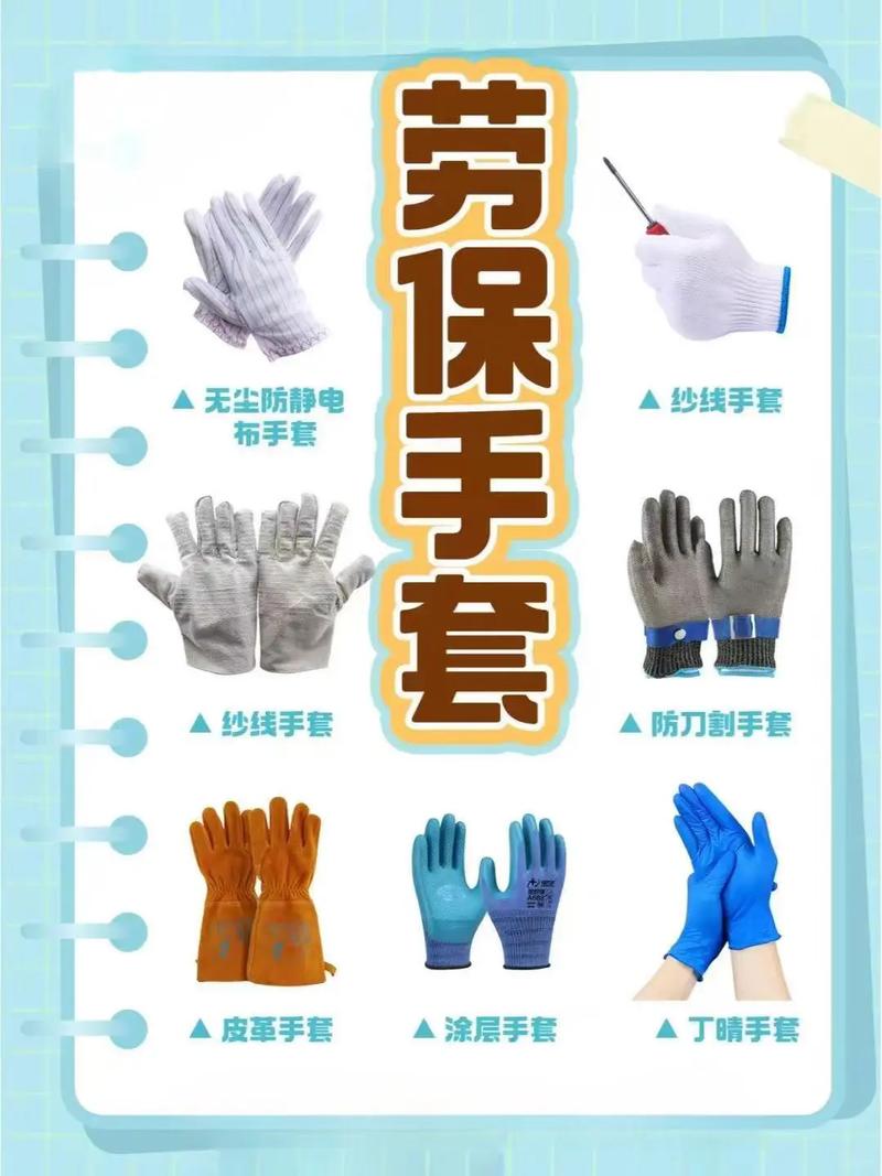 不同工业工况适用的工业手套分类对照表