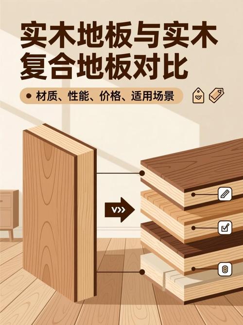 复合地板与实木地板表面耐磨性对比测试图