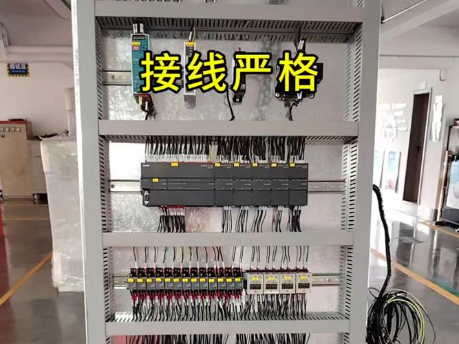 工厂车间现场总线控制柜接线实拍