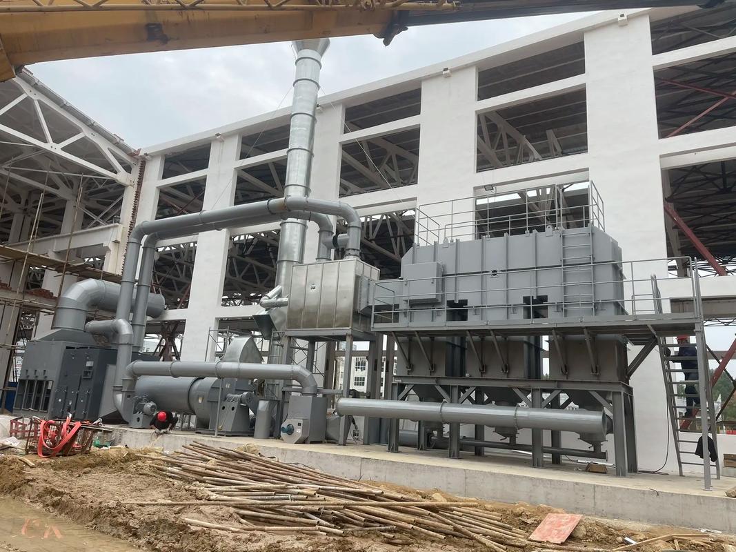 沸石转轮与RTO组合工艺现场