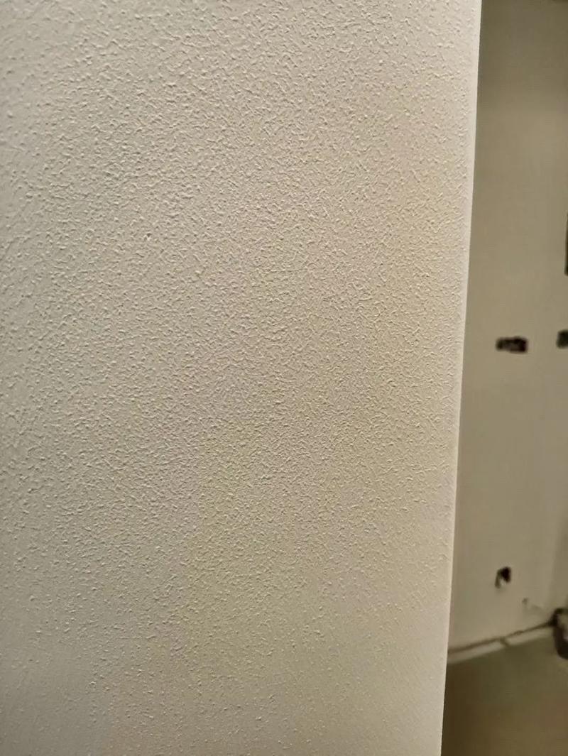 木器漆完工近摄橘皮纹与流挂效果