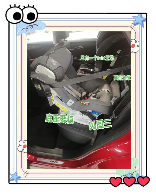 Britax 凯迪骑士安全座椅 ISOFIX 安装细节图