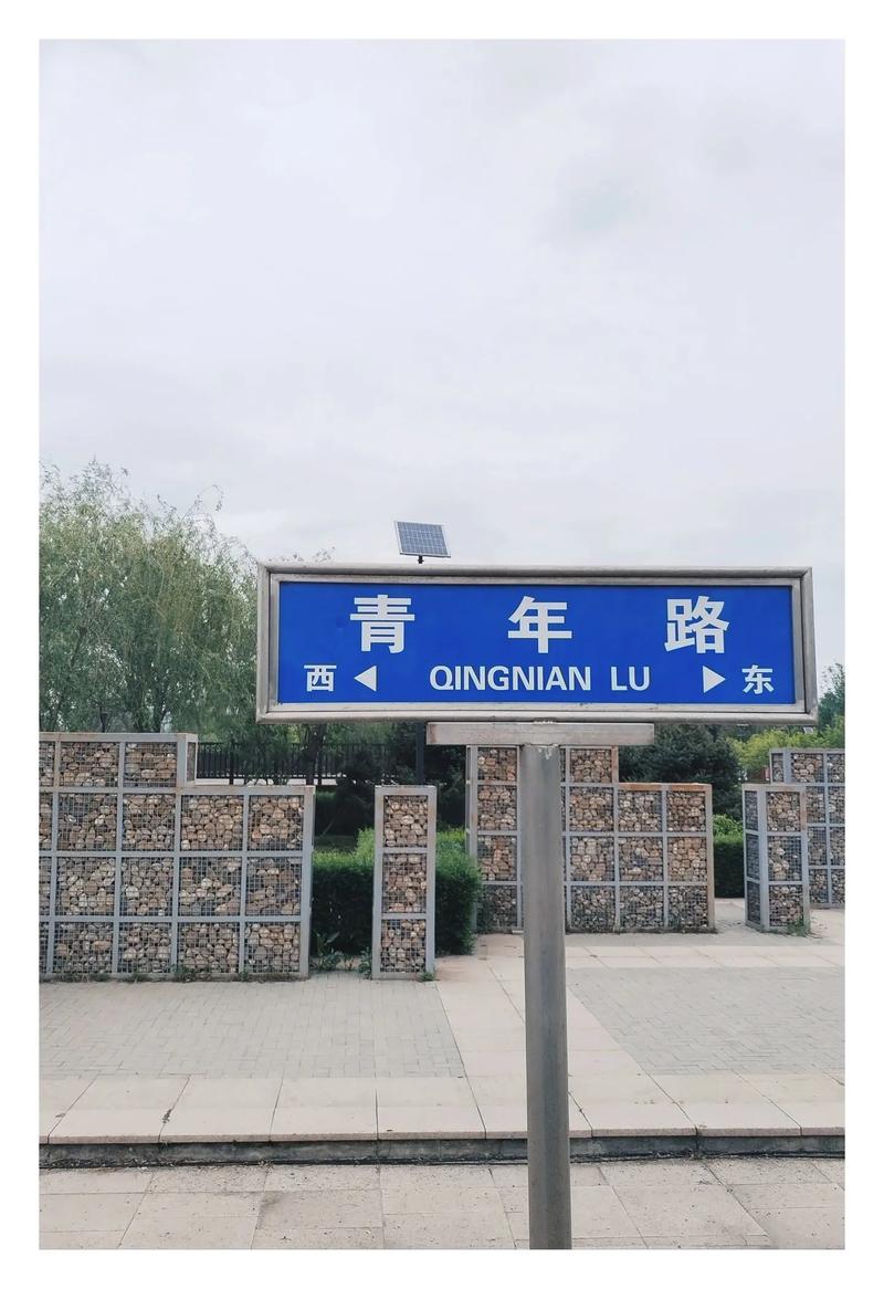 年轻人站在岔路口迷茫地看写着不同职业方向的路牌