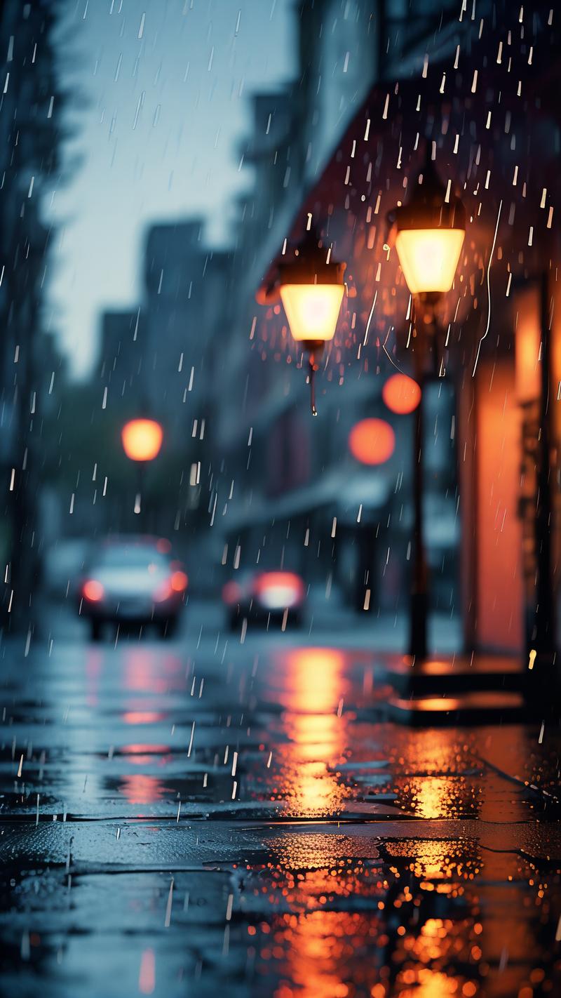 雨停了，模糊比清楚更耐看