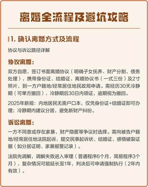 离婚常见错误操作踩坑清单