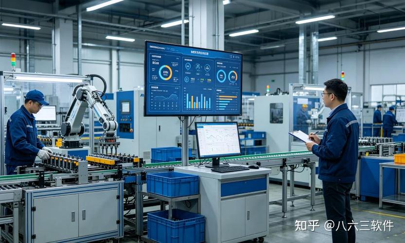 MES系统实施现场设备联网改造调试中