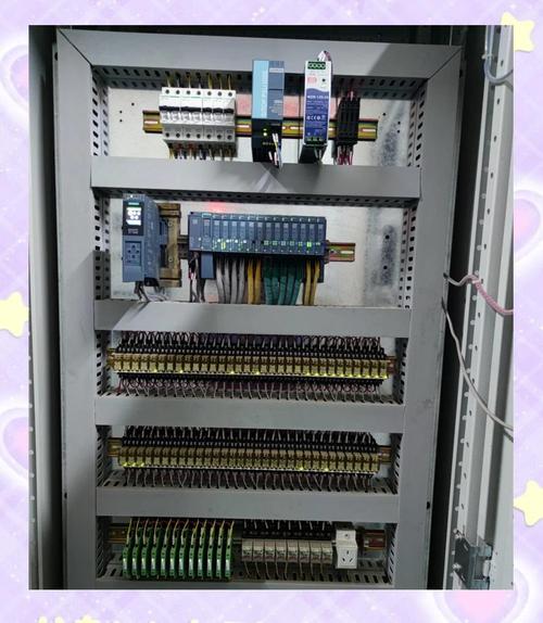 PLC控制柜通讯接口接线现场实拍