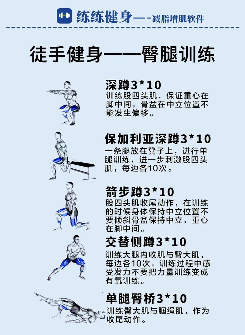 健身房增肌核心动作标准示范图