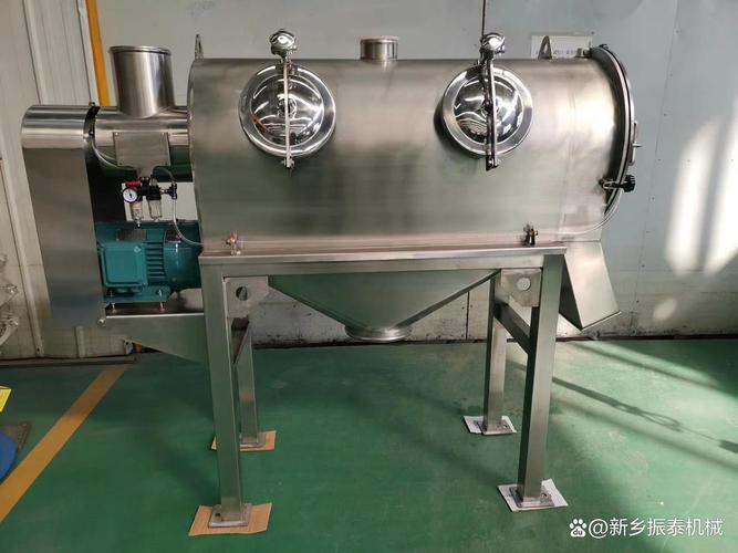 工业食品级卧式气流筛生产现场实拍