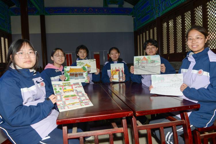 中小学校本课程课堂学生手绘老巷地图