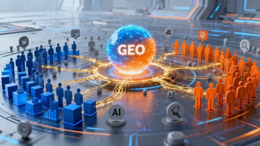 GEO搜索场景示意图