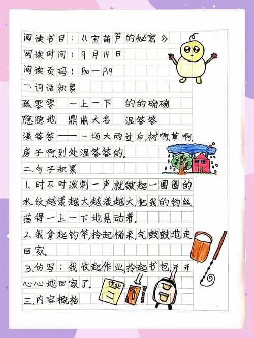 极简风格读书笔记信息图设计