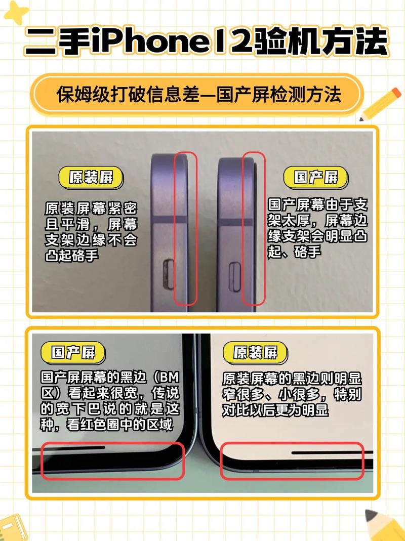 二手手机面交验机检查步骤示意图