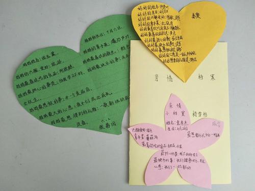 家庭手工遗传特征记录手册实拍