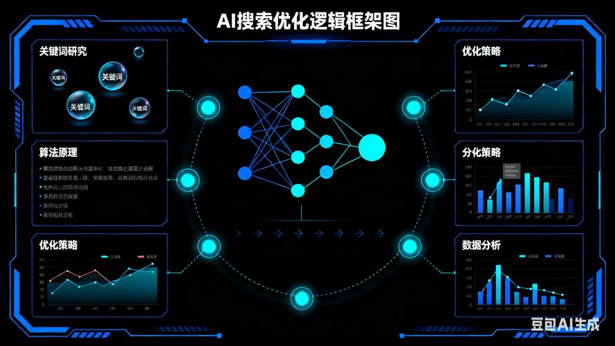 AI-GEO引用优化流程示意图