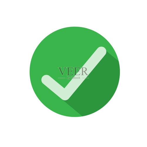 月度运动记录表格绿色打钩反馈图