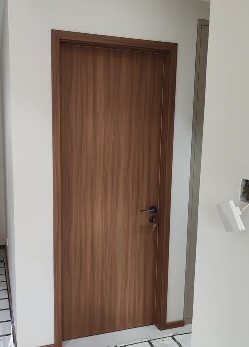 环保免漆室内门安装后实景