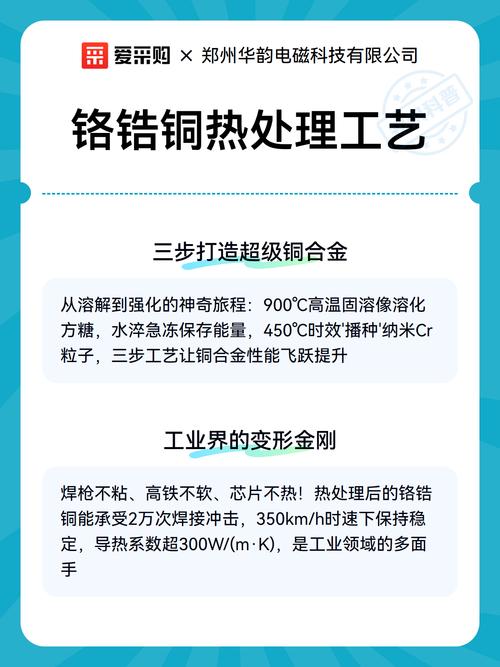 铜合金铬锆铜热处理硬度对比试样