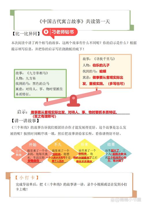 寓言从来不是标准答案手册