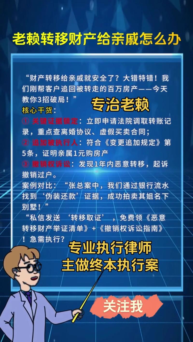 债权人撤销老赖财产转移步骤图