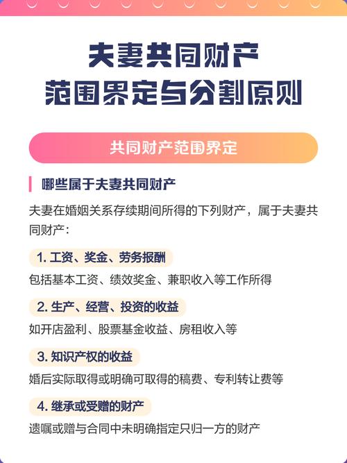 夫妻共同财产与个人财产界定示意图
