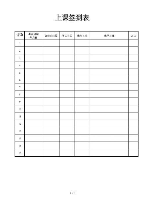 高中班长整理班级班会签到表场景