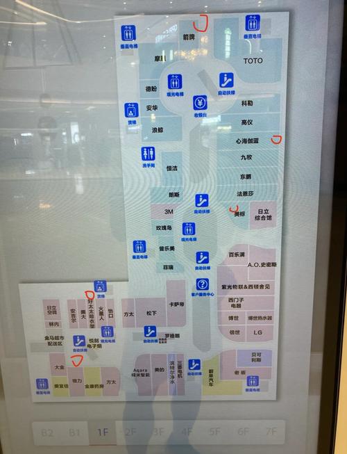 连锁零售门店GEO位置标注示意图