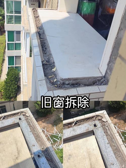旧房改造门窗密封隔音施工现场图
