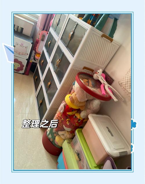 家庭育儿物品5S分类收纳实景图