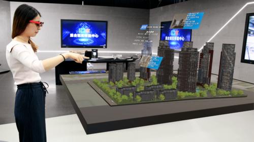 混合现实仿真测试场地图