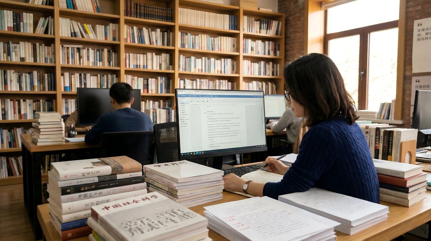 学术写作参考文献引用筛选场景图