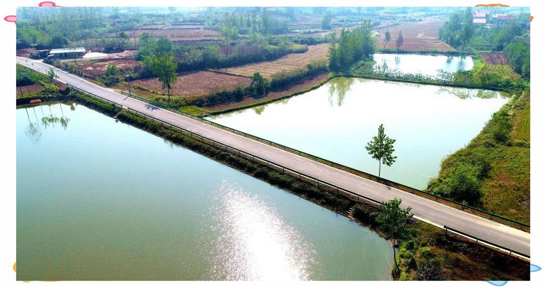 襄阳南漳九集镇乡村公路入口