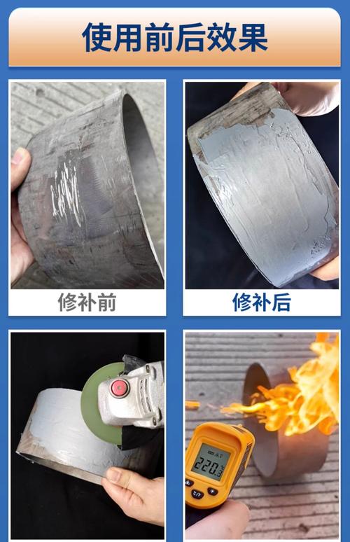 工业管道法兰密封胶正确施工对比图