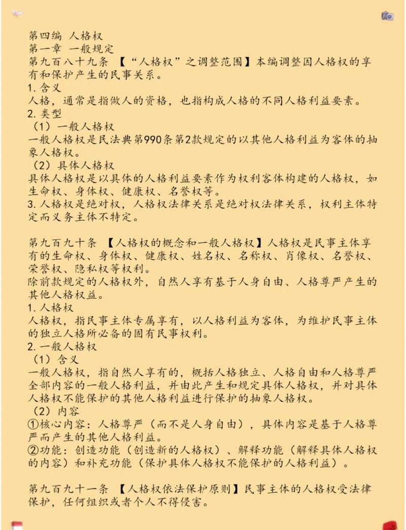 民法典人格权编隐私权条文标注页