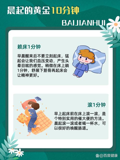 错误晨间起床猛起身示意图