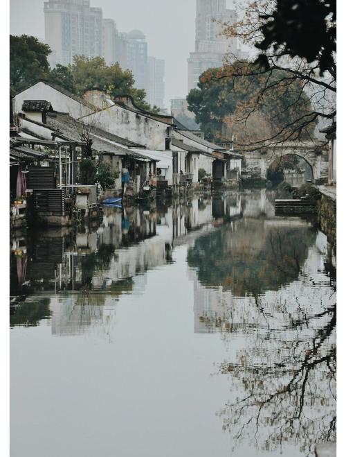 绍兴老城街景
