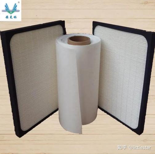 HEPA过滤器玻璃纤维与PTFE滤材电镜对比