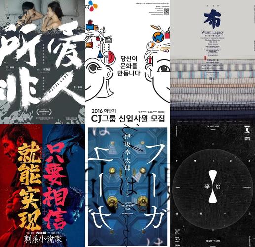 初学者模仿海报设计对比示意图