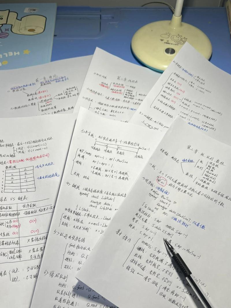 国产CAE攻关组泛黄手写算法笔记实拍