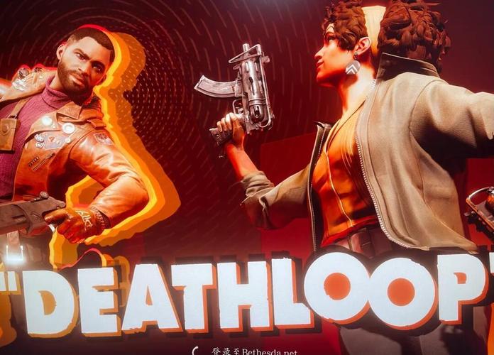 PS5 Deathloop游戏海报或实机截图
