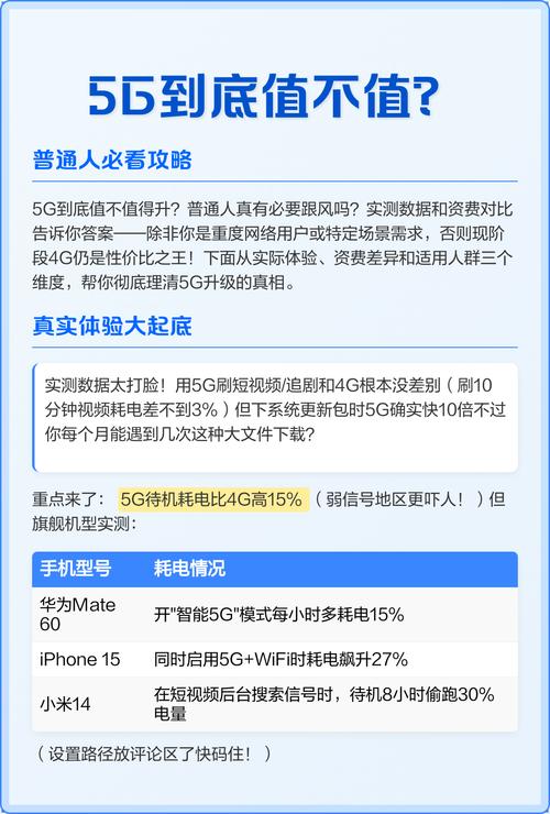 普通用户换5G,到底值不值