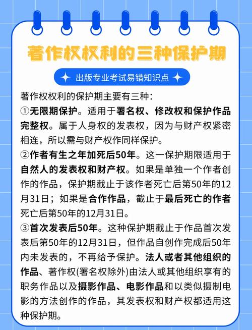 当代散文作品著作权保护期限示例表